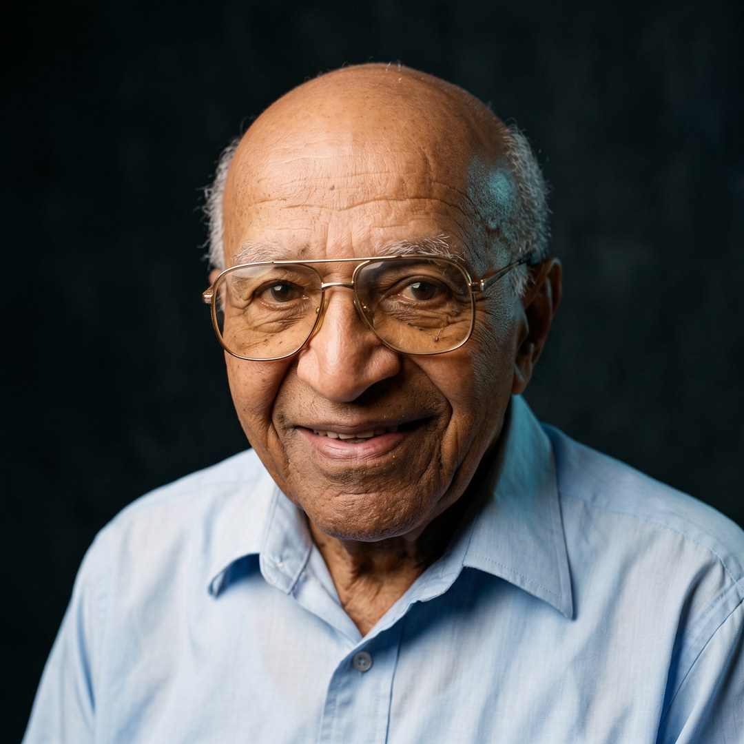 AI-created tribute portrait of David Blackwell.