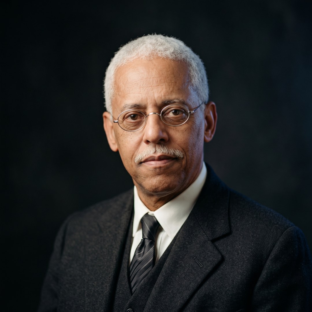 AI-created tribute portrait of Lewis Latimer.